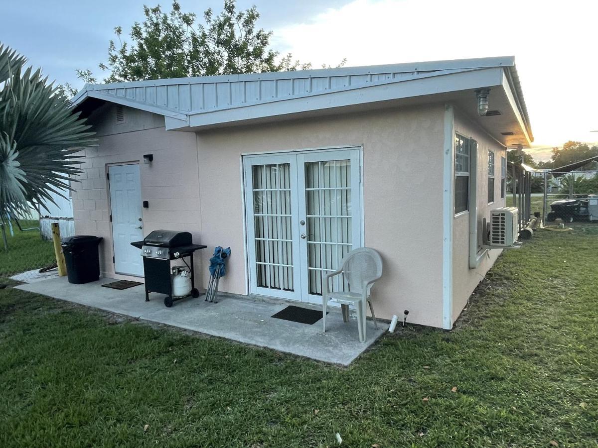 Rim Canal Cottage 'Yellow House' With Canal Views & Boat Dock Cottage Okeechobee Exterior photo
